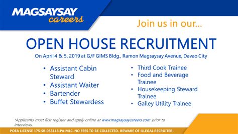 magsaysay online application.